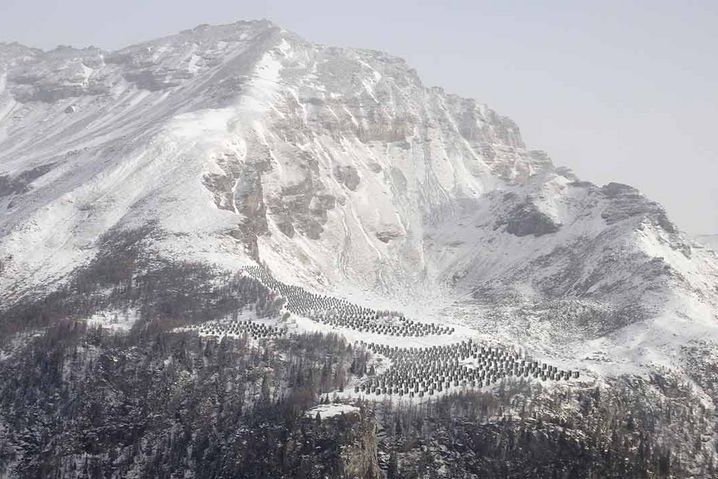 gondosolar panorama berge natur 