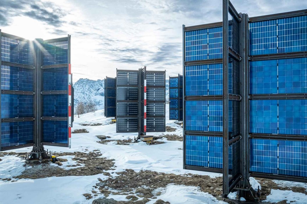 Testanlage Solarbäume